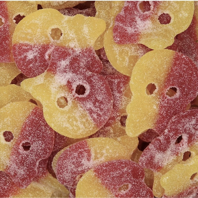 자이언트해골 BUBS 스웨디시 스웨덴캔디 비건 캔디 젤리유튜브 릴스 인기젤리, 1개, 300g