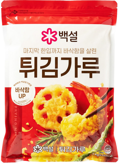 백설 튀김가루, 1kg, 1개