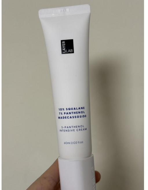 레이어랩 S-판테놀 인텐시브 크림 60ml 2P, 4개