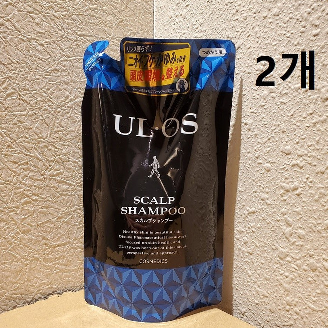 우르오스 스칼프 샴푸 리필 일본직송, 2개, 420ml