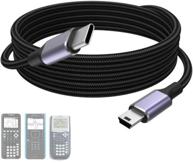 Zosvoses 텍사스 인스트루먼트 TI-84 Plus CE C 실버 에디션 TI-89 티타늄 TI-Nspire CX II CAS TI Nspire 그래핑 계산기 3.3피트