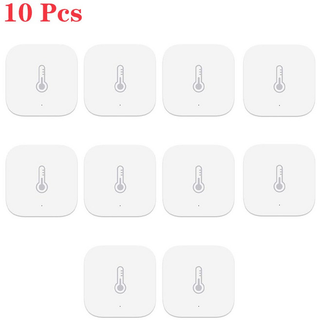 글로벌 버전 AQARA 스마트 ZIGB 압력 HOME 습도 온도 공기 HOMEKIT APP 환경 센서, 10pcs, 1개