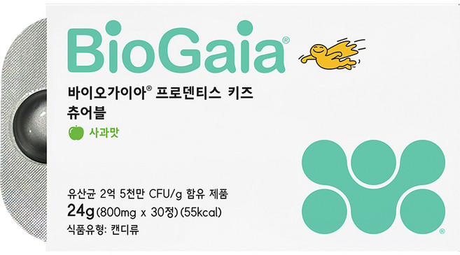 바이오가이아 프로덴티스 키즈 타블렛, 1개, 24g
