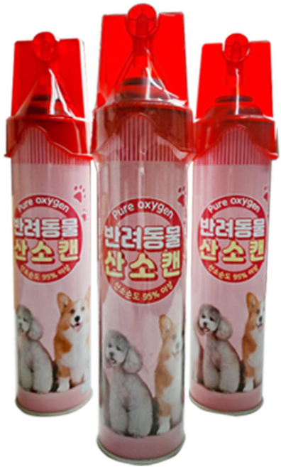 휴대용 산소캔 순수 산소 816ml, 5개