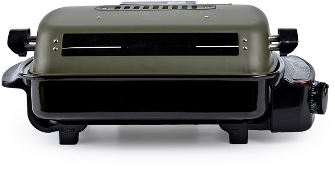 yeson 멀티 전기그릴 연기없는 전기그릴팬 생선구이 고기 가정용 캠핑용 야외용, CL-FG1100