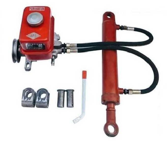 나무 쪼개기 유압도끼 장작 도끼 절단기 220V 장작패기 장작패는기계 절단 땔감 분할, 스트로크 80cm 실린더, 1개