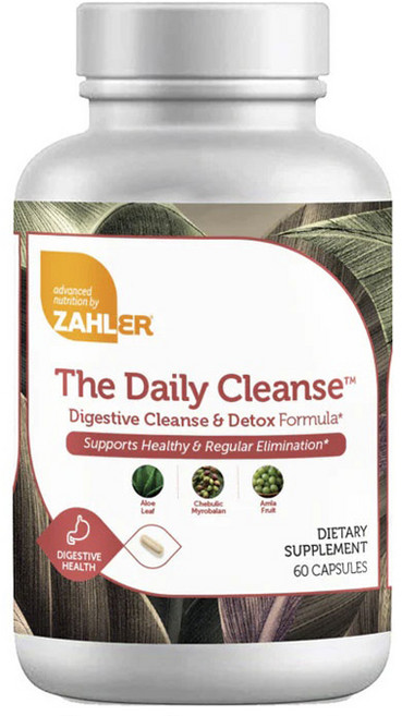Zahler 每日三果寶蘆薈益生菌膠囊, 1個, 60顆