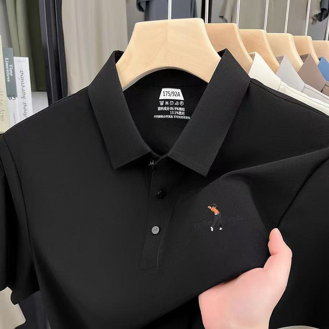 J nd O남성 여름 시원한 골프 카라 반팔 티셔츠