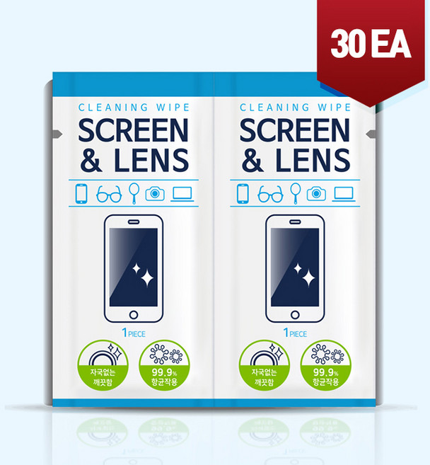 투에이비 다용도 향균 멀티 클리너 10매 30매 50매, 1세트, 30개입