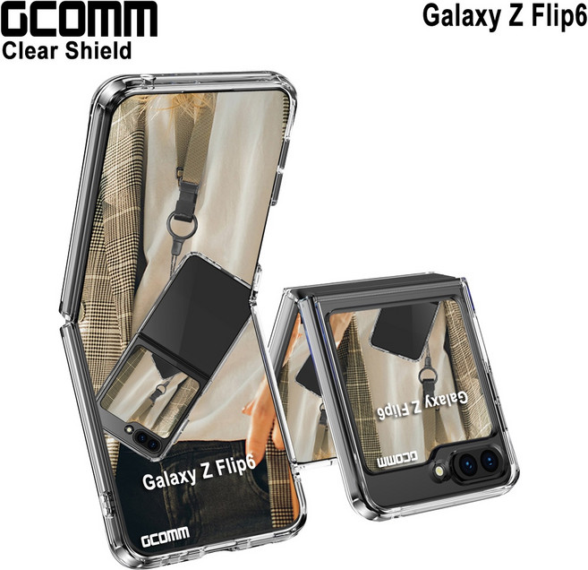GCOMM Galaxy Z Flip6 晶透厚盾抗摔殼 Clear Shield