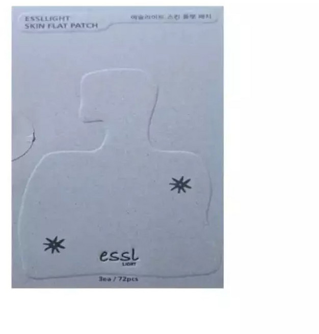 에슬라이트 스킨 플랫 패치 72pcs 1박스 스킨플랫패치, 1개, 72개입