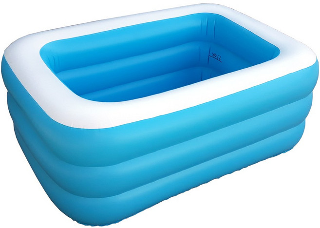 [INTIME]인타임 패밀리 풀장110cm/가정용/실내물놀이/유아/어린이용, 1개