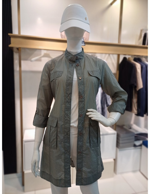 슈페리어골프 여름 여성 페미닌 셔츠형 사파리-pt