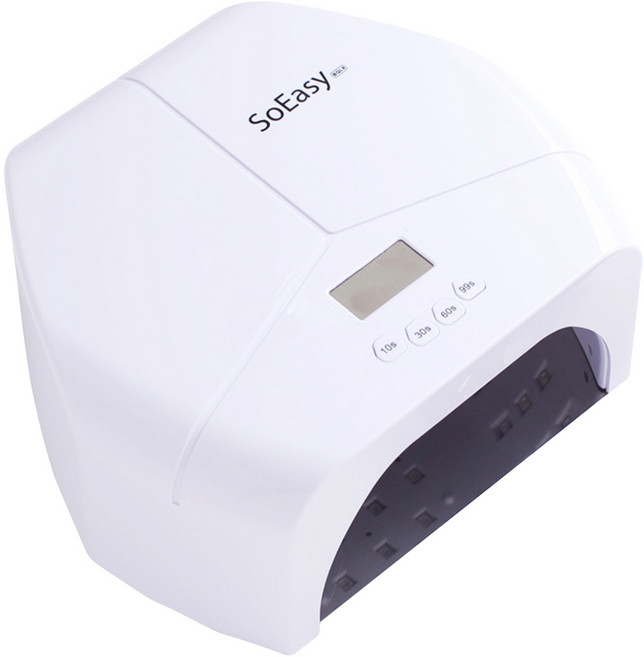 쏘이지 BQL8 최대 298W 고출력 전문가용 젤 네일 램프 72개 LED (BQL8), 1개