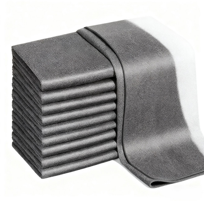 거울전용 물기순삭 잔털없는 다용도 이지타올 욕실 세면대 광택, 10개