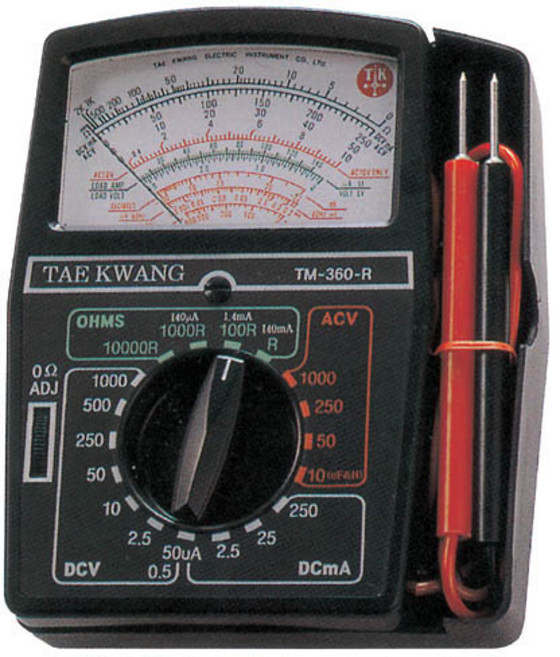 태광전자 아날로그 테스타기 TM-360R 1000V_(1EA), 1개