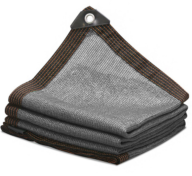 차광막 90% 옥상 햇빛가림 튼튼한 차광 그늘막 4면봉재, 회색