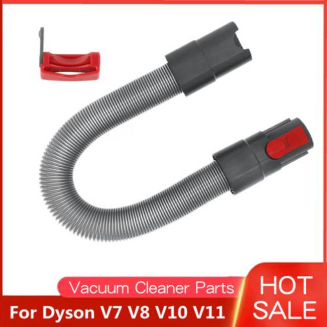 진공 부착물 청소 브러시 및 호스 도구 키트 다이슨 호환 V7 V8 V10 V11 V15, 4) 2PCS, 1개