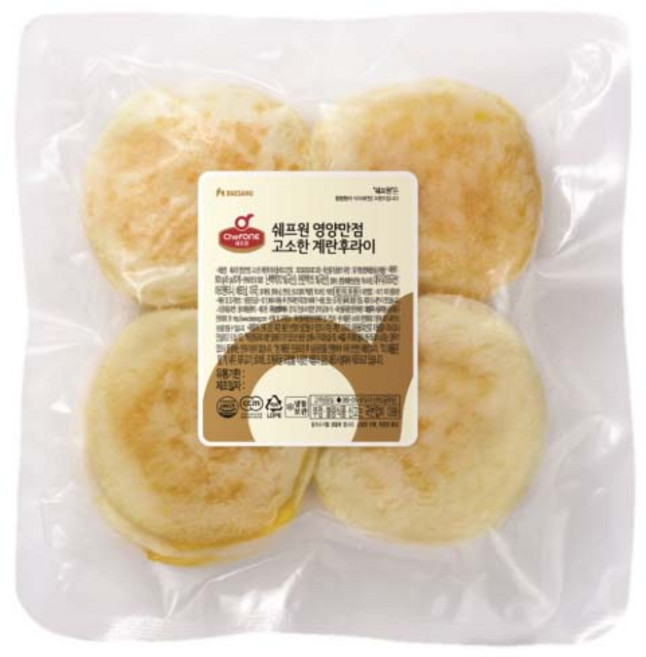 대상 쉐프원 영양만점 반숙계란프라이, 1개, 900g