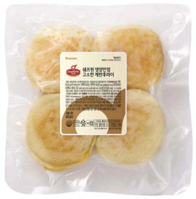 대상 쉐프원 영양만점 반숙계란프라이, 1개, 900g - 쿠팡