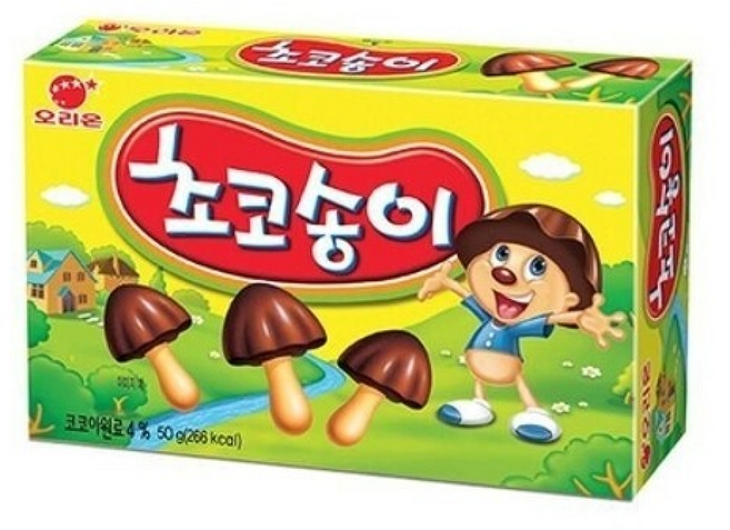 오리온제과 초코송이, 기본, 50g, 28개