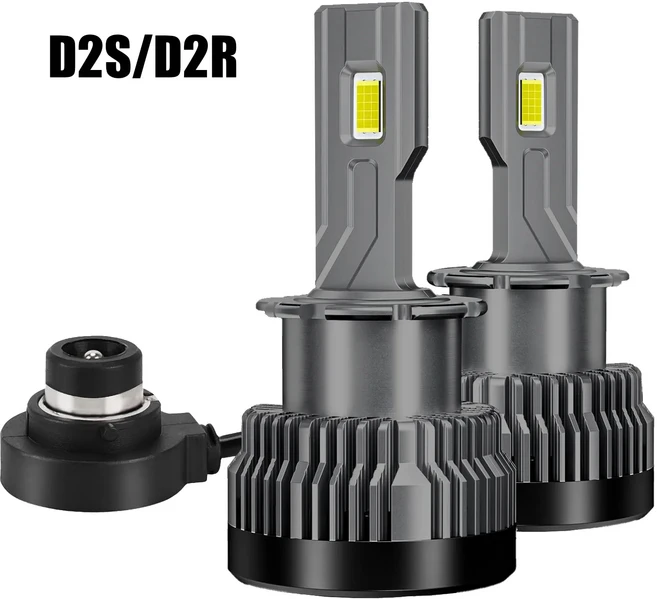 2PCS 30000LM D1S 헤드 라이트 35W LED Canbus 램프 자동 조명 전구 플러그 앤 플레이