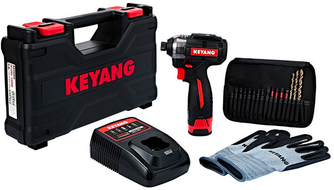 계양 16V 무선 충전 임팩드릴 전동 공구세트 ID16BL-150NE, 1개