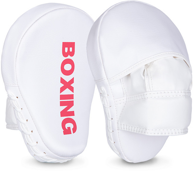 GINGPAI 깅파이 복싱 손 미트 핸드패드 격투기 트레이닝 코치 손미트 BOXSB, 1개, 핑크