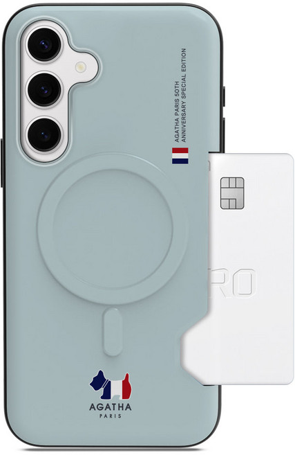 갤럭시S24FE (S721) 아가타 베이직 에디션 맥세이프 카드 범퍼 케이스