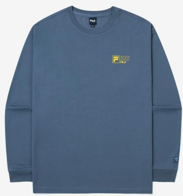 [FILA 본사공식] WHITE ROCK 그래픽 긴팔티(FS2RLG3102X_DEM)