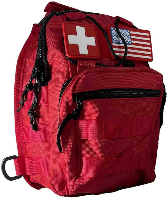 NOVO Workplace Safety First Aid Sling Bag Empty Industrial Emergency Responder Backpack Corporat, NOVO Workplace Safety First Ai