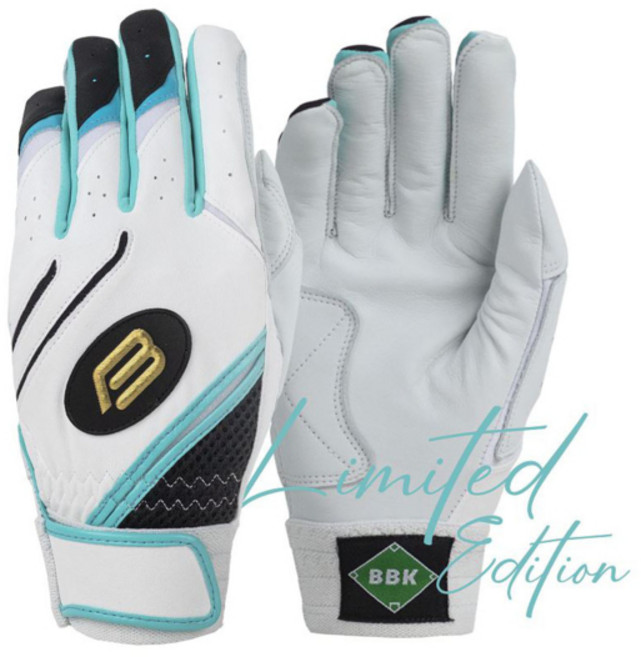 BBK 2025 BG395 야구 배팅장갑 스페셜 오더 민트, 1개