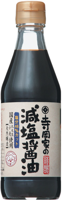 Teraoka 寺岡家 寺岡家低鹽醬油, 1個, 300ml