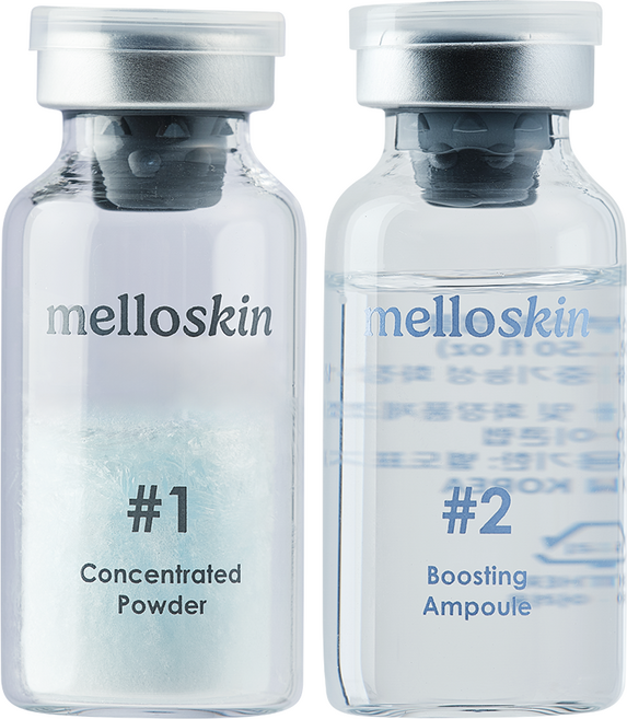 [멜로스킨본사] 글루타치온 샷 앰플 4주분 (농축파우더 205.4mg*2 + 부스팅 앰플 15ml *2), 1개, 30g