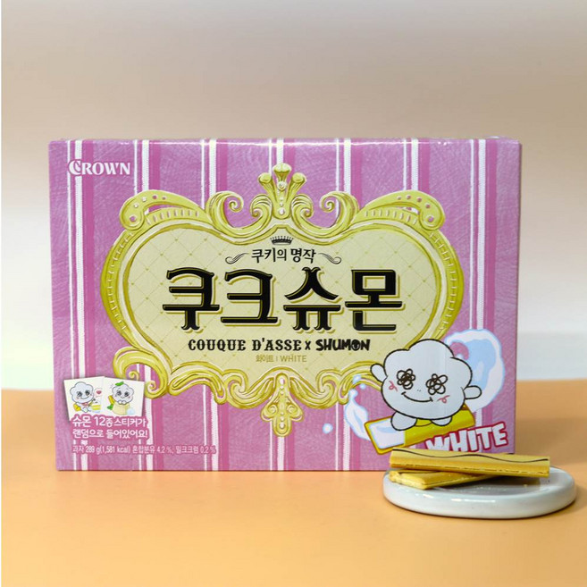 쿠크다스 쿠크슈몬 화이트, 289g, 1개