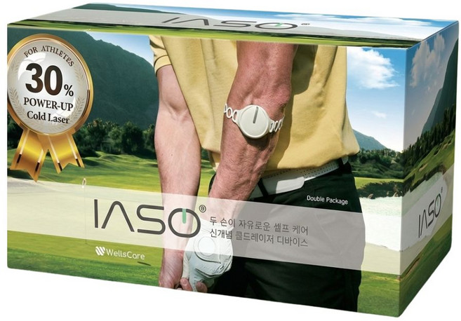 이아소 골프 엘보 근적외선 레이져 치료기, 1박스, 싱글