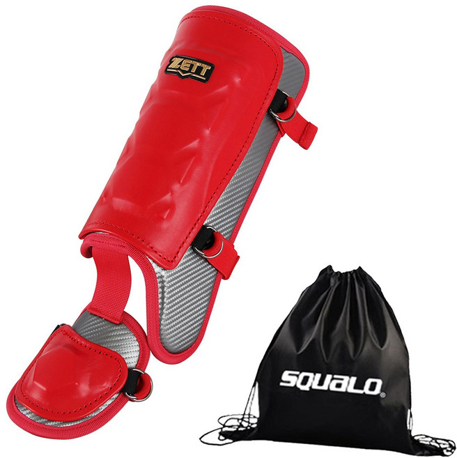 제트 우타용 풋가드 BAGK-75, Red + SQ 가방, 1개