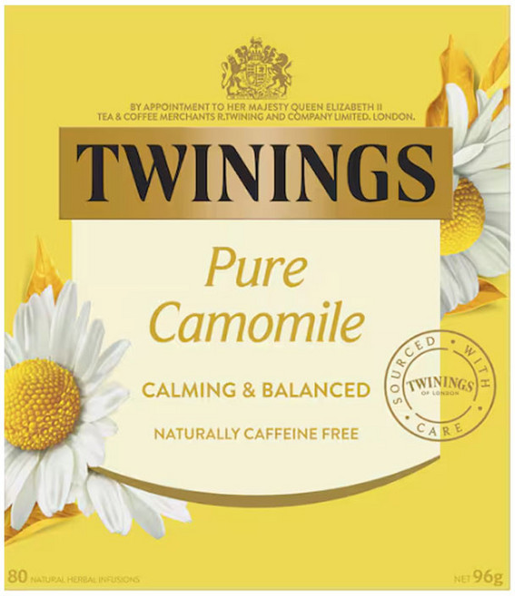 트와이닝 퓨어 카모마일 티백 80팩, 2g, 80개입, 1개
