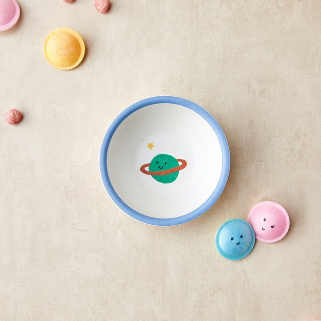 [모던하우스] 애니멀힐즈 투더문 뱀부 파이버 씨리얼볼 식판호환 /KI0223015, 사진참조, 1개