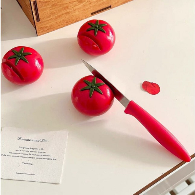 토마토모양 흡착식 스피드 칼갈이 칼갈이 전동칼갈이기계 칼갈이숫돌 가위갈이 숫돌 칼 칼가위갈이 가정용 칼갈이 업소용 칼갈이 칼갈이 숫돌 받침대 주방 칼갈이, 1개, 토마토 모양
