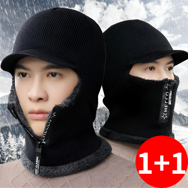 아마폴라 겨울 방한모자 귀달이 넥워머 바라클라바