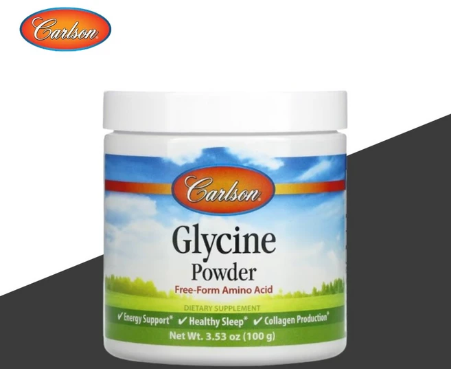 칼슨랩 글리신 파우더 프리 폼 아미노산 100g, 1개 - 쿠팡
