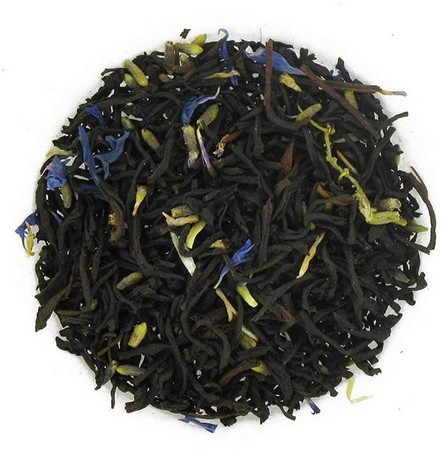 English Tea Store 루즈 리프 루이보스 허브 티 118.3ml(4온스), 베르사유 라벤더 얼 그레이 티, 4 Ounce (Pack of 1), 1개, 1개