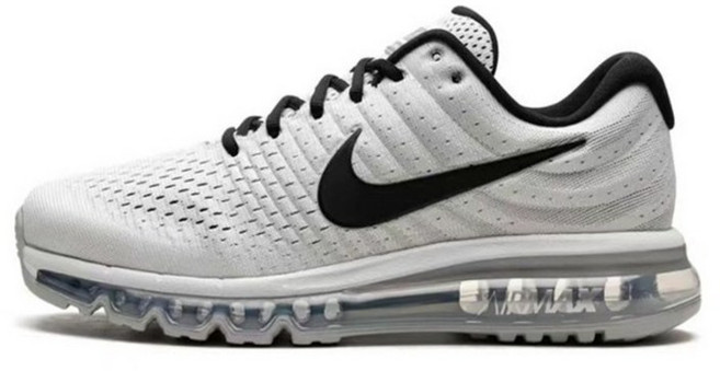 나이키 에어맥스 2017 트리플블랙 올검 러닝화 (증정품 수납백), 265, 849559-100(증정품 수납백)