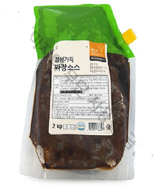 정성가득 짜장소스(완제형) 2Kg, 1개