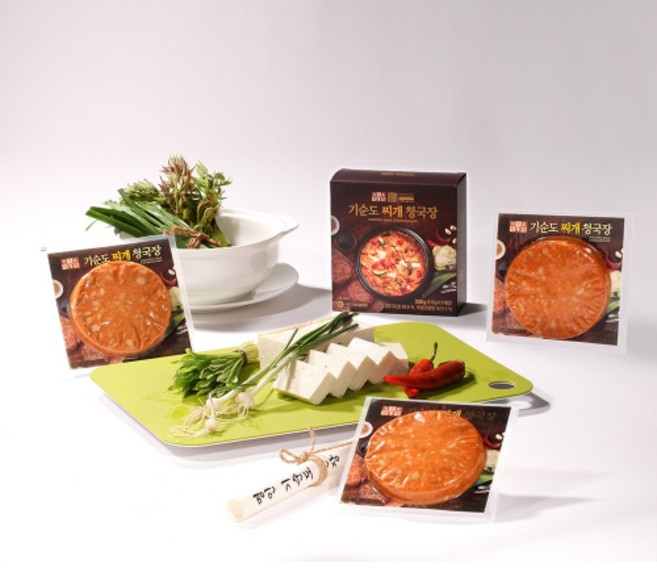 [식품명인 35호] 기순도 찌개청국장 110g 3개입, 3개