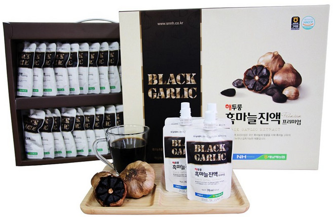 새남해농협 해두룸 흑마늘진액 프리미엄 70ml, 30개