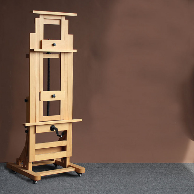 미니플 전문가용 이젤 대형 접이식, 04.원목(고급형)