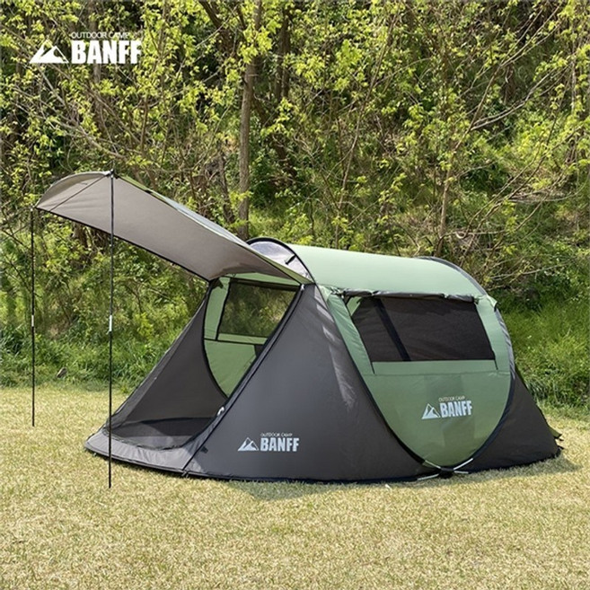 밴프 원터치 캐머런텐트 3-4인, 밴프 원터치 캐머런텐트 3-4인 카키[CT071]