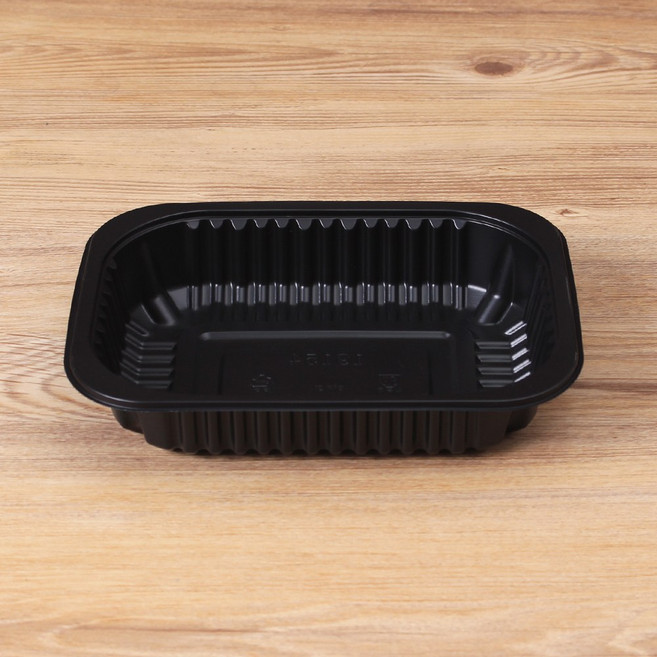 일회용포장 실링용기 BF 19154 블랙 100개 - 소분, 1개